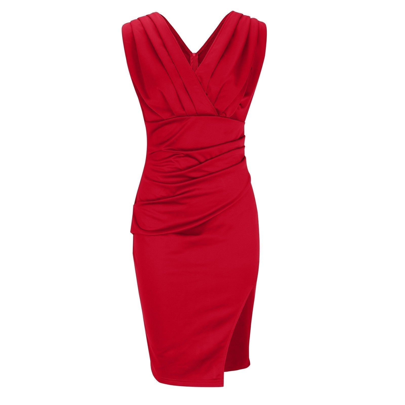 Hannah | Fitted V-Neck Dress