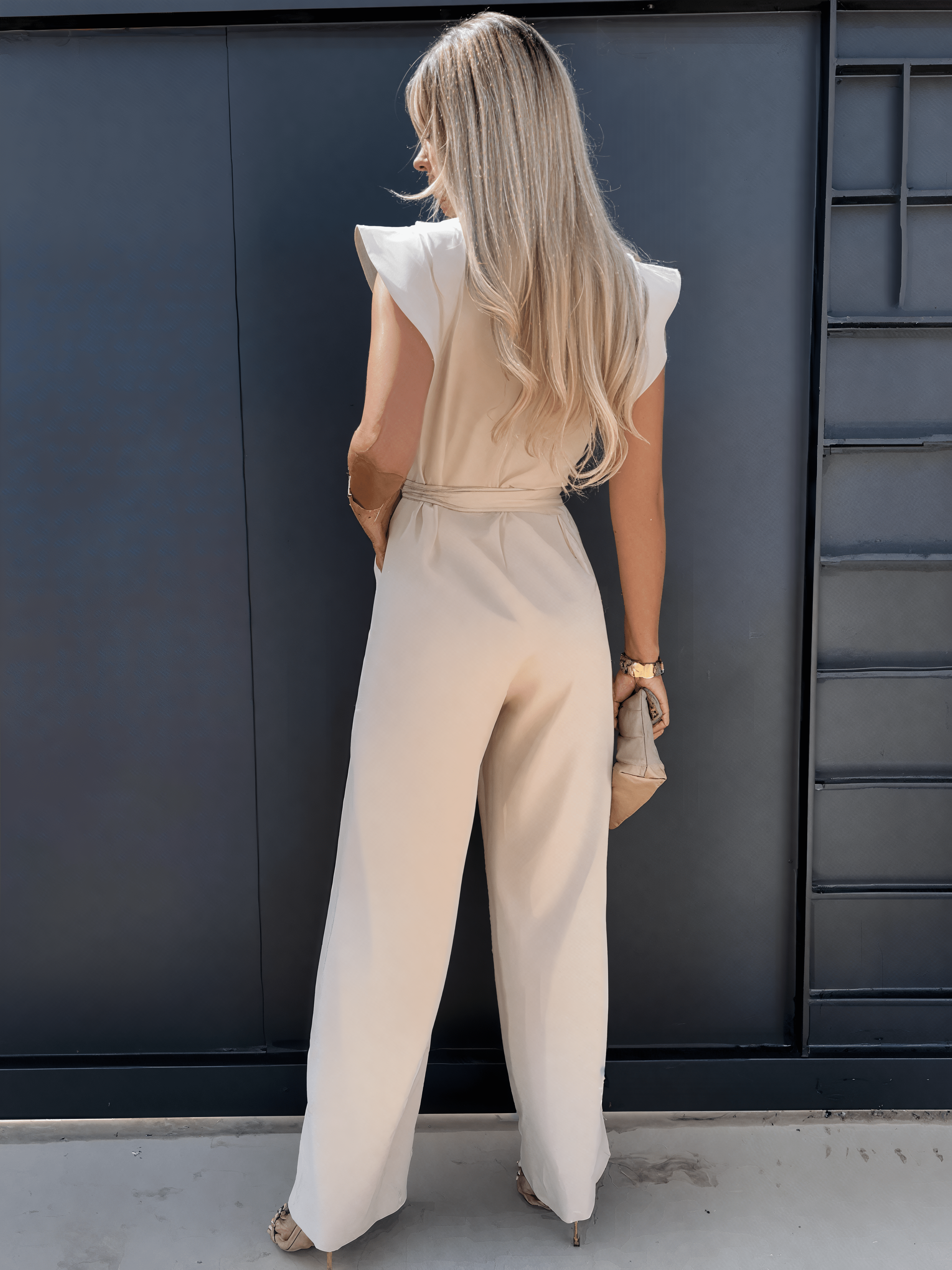 Alicia | Elegant Jumpsuit with Tied Waist