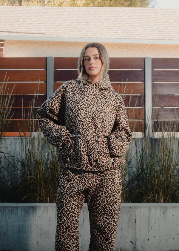 Maison Nala | Leopard Print Hoodie