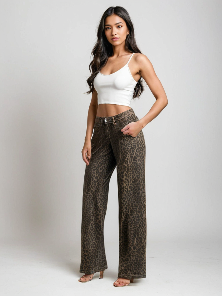 Maison Nala | Bold Leopard Pants