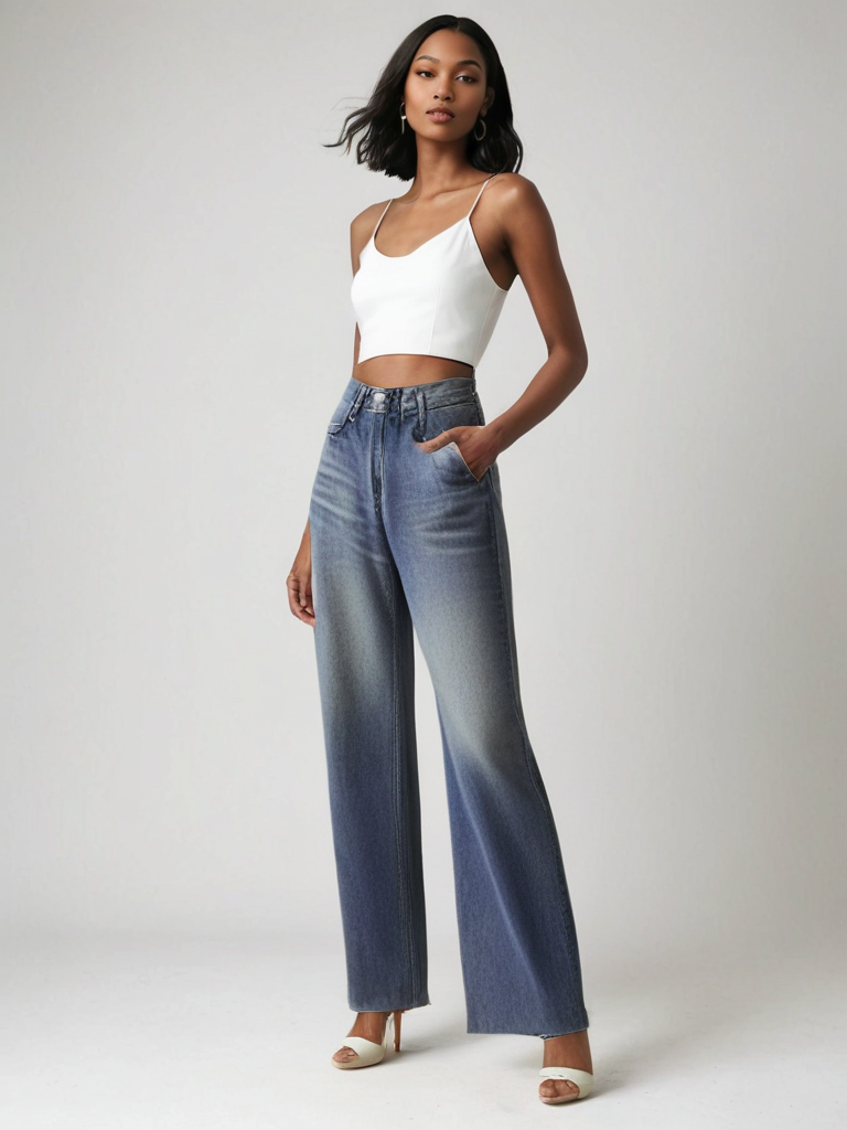 Maison Nala | Large Fit Jeans