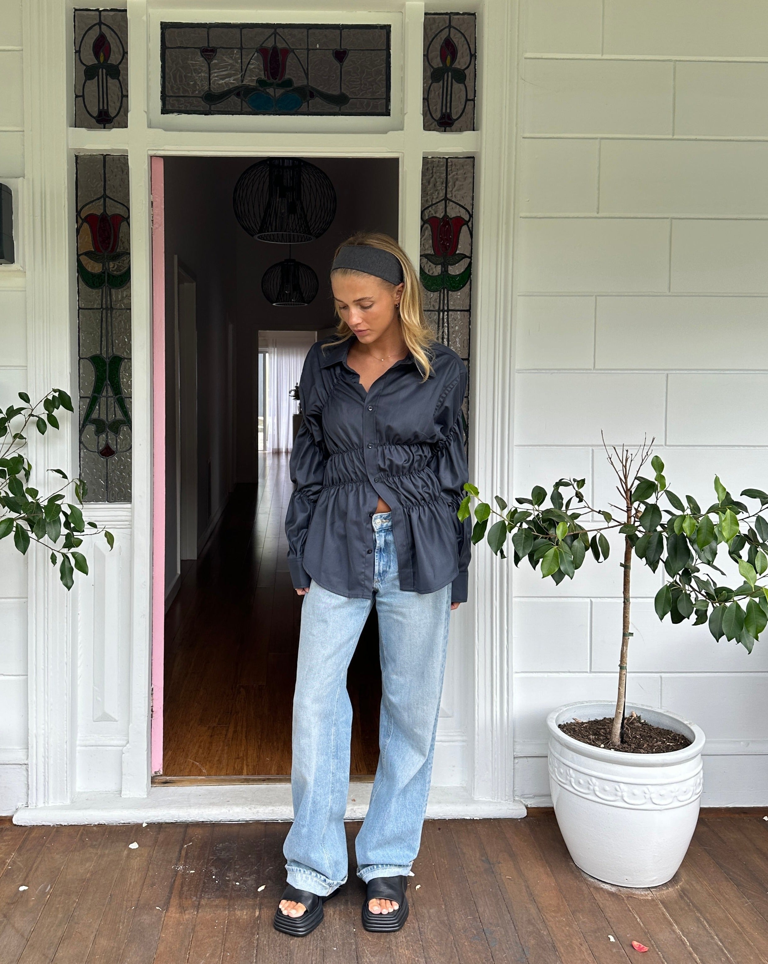 Maison Nala Crinkled Blouse