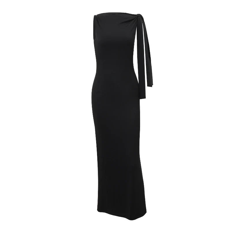 Alyssa | Timeless Shoulder Knot Dress