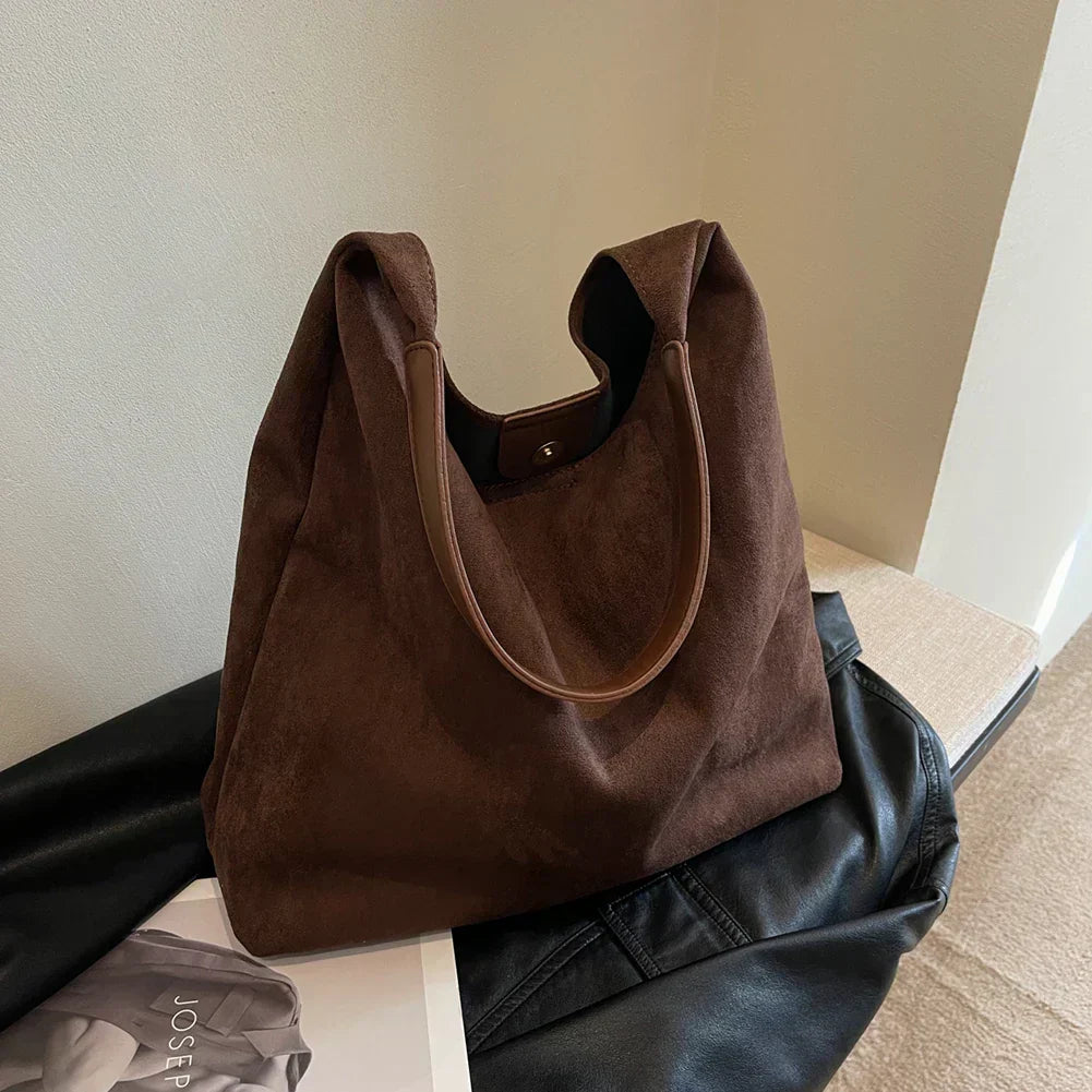 Maison Nala | Suede Tote Bag