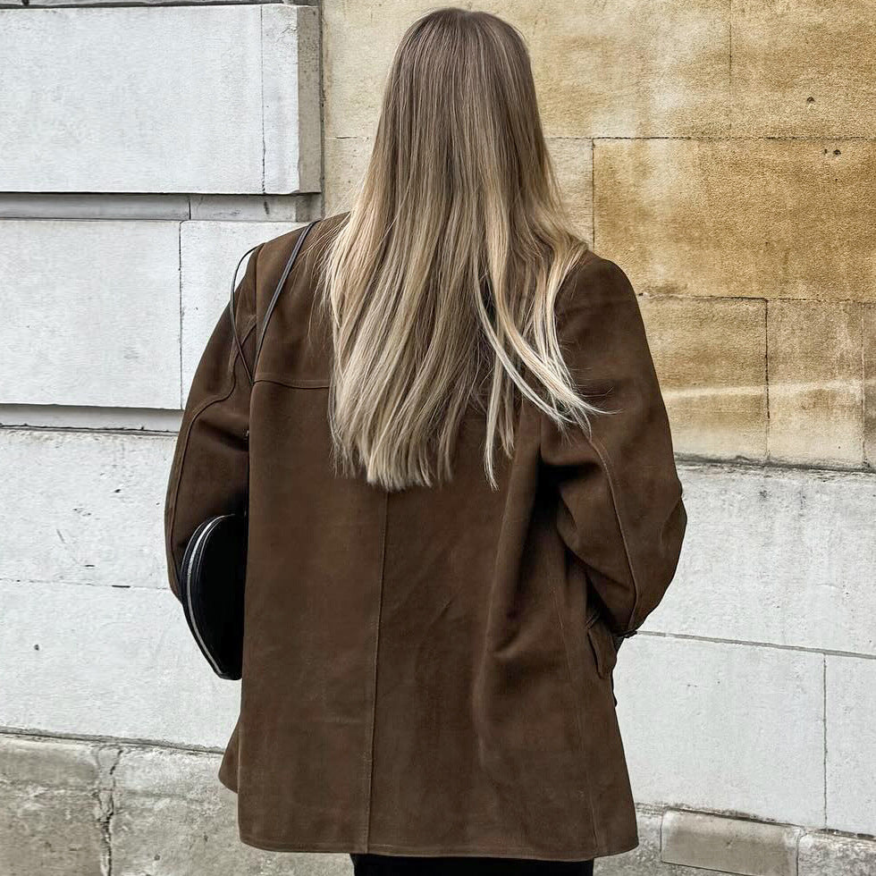 Maison Nala | Suede Jacket