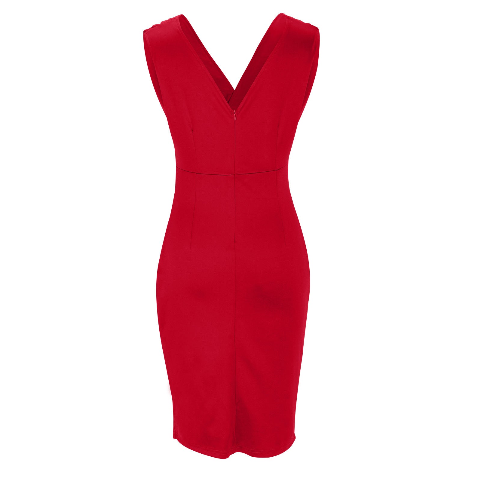 Hannah | Fitted V-Neck Dress