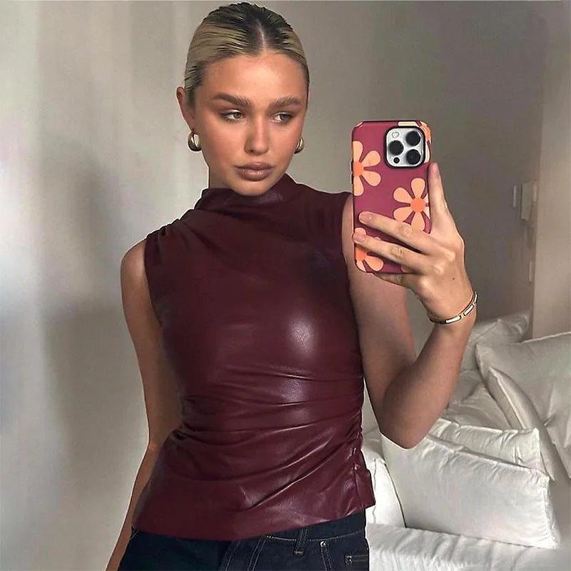 Maison Nala™ | Burgundy Top