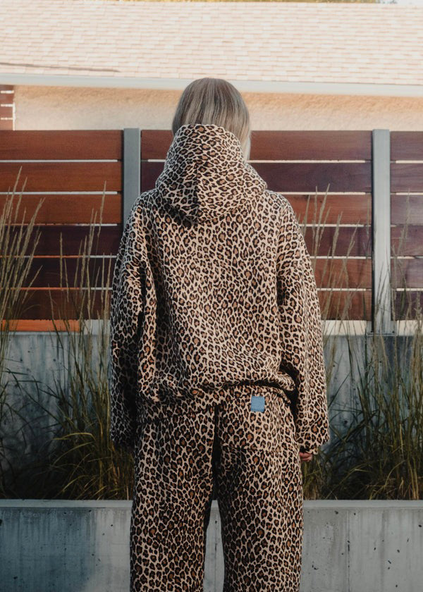 Maison Nala | Leopard Print Hoodie