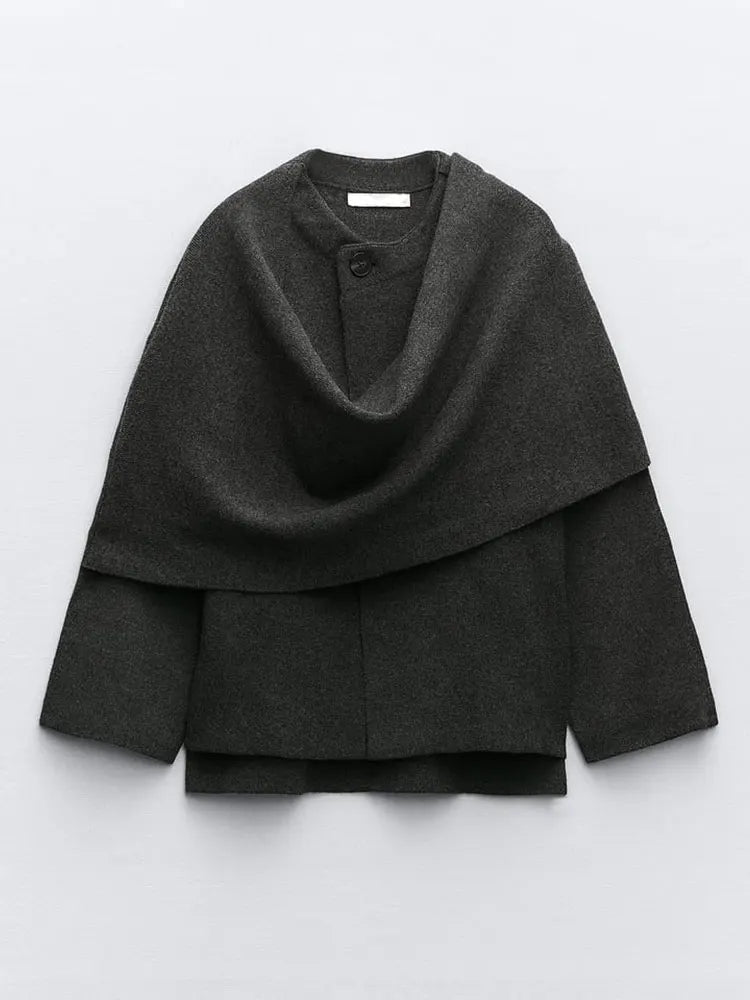Maison Nala | Chic Scarf Coat