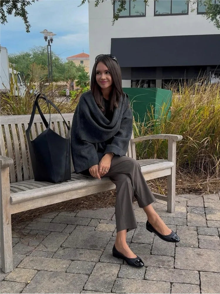 Maison Nala | Chic Scarf Coat