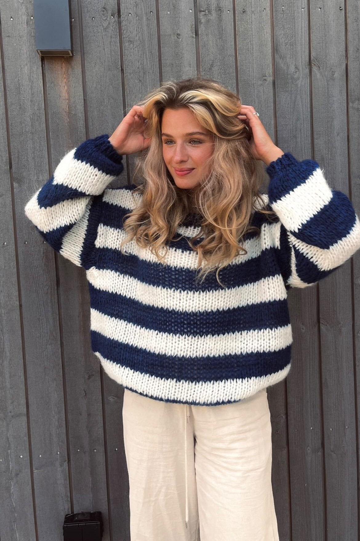 Maison Nala™ | Striped Knit