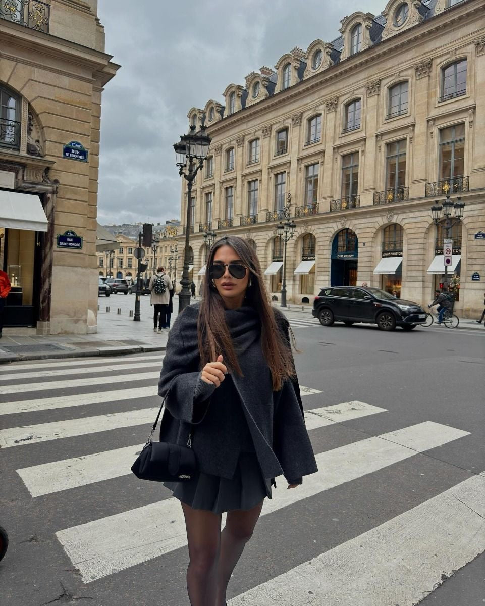 Maison Nala | Chic Scarf Coat
