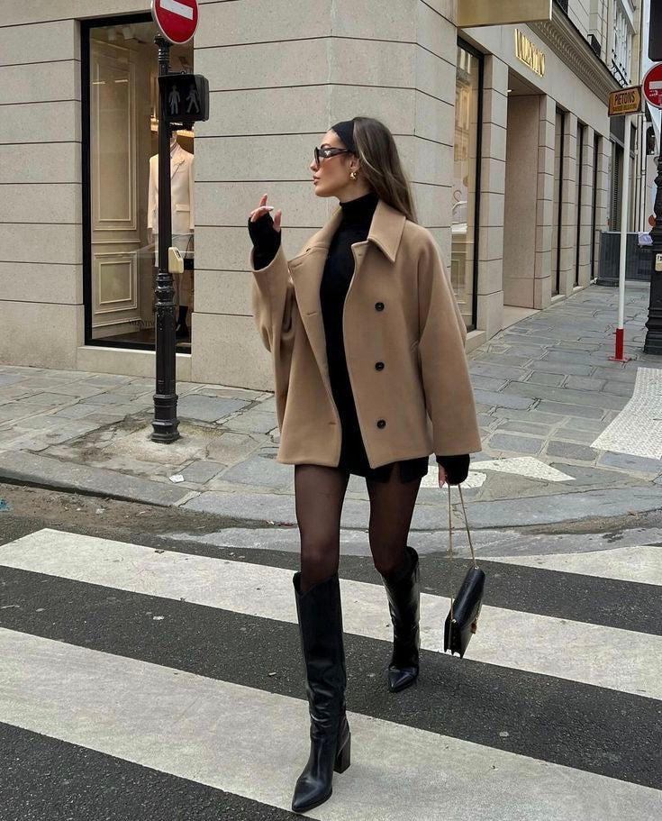 Maison Nala | Oversized Wool Coat