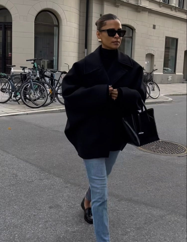 Maison Nala | Oversized Wool Coat