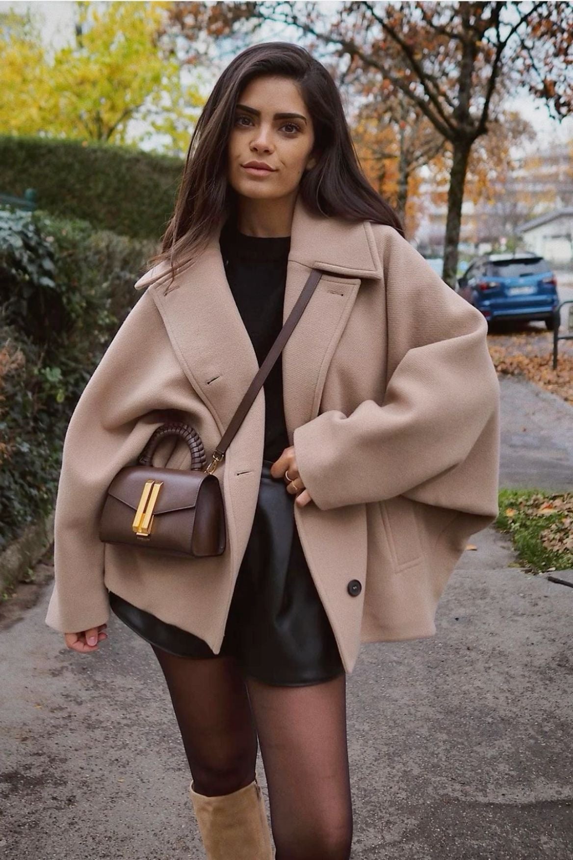 Maison Nala | Oversized Wool Coat