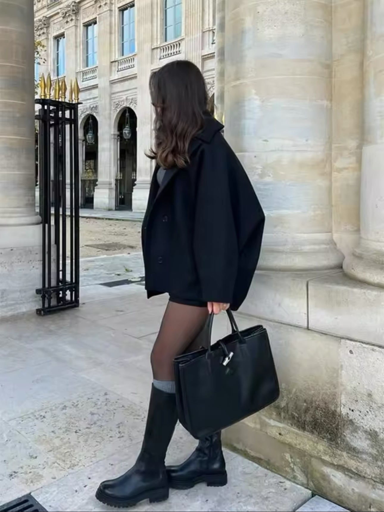 Maison Nala | Oversized Wool Coat