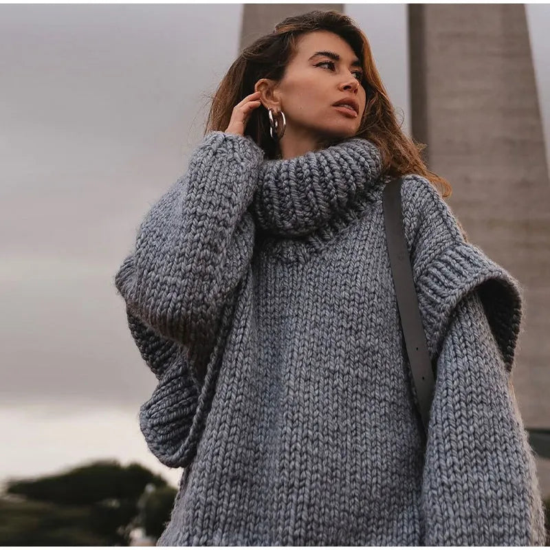Maison Nala™ Oversized Knit Dress