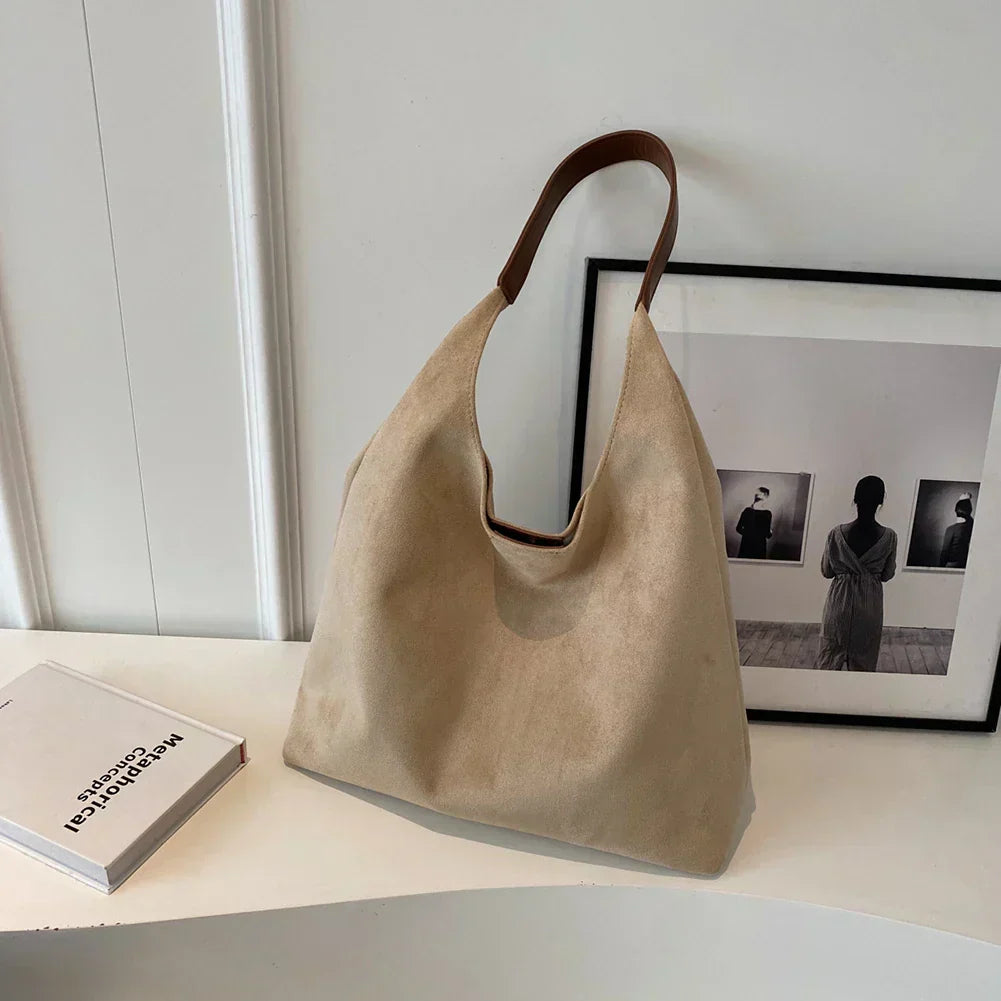 Maison Nala | Suede Tote Bag