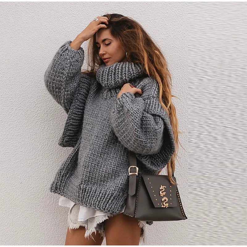 Maison Nala™ Oversized Knit Dress