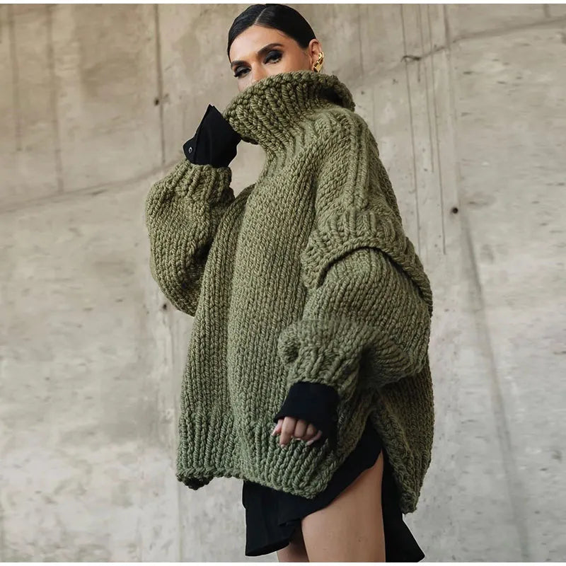 Maison Nala™ Oversized Knit Dress