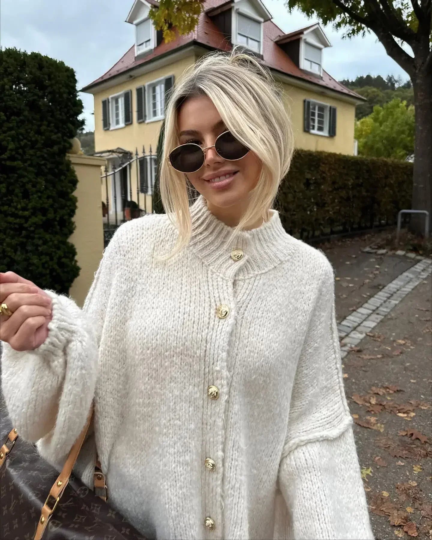 Maison Nala™ | Oversized Cardigan