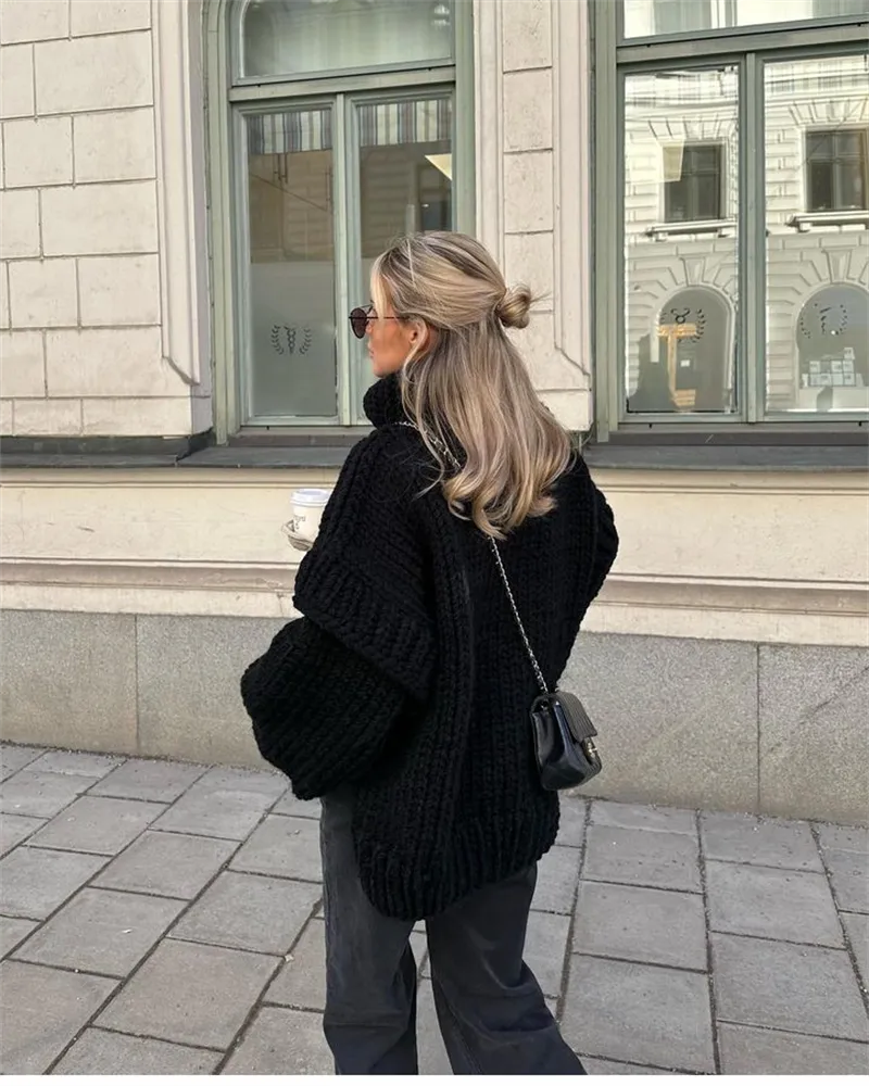 Maison Nala™ Oversized Knit Dress