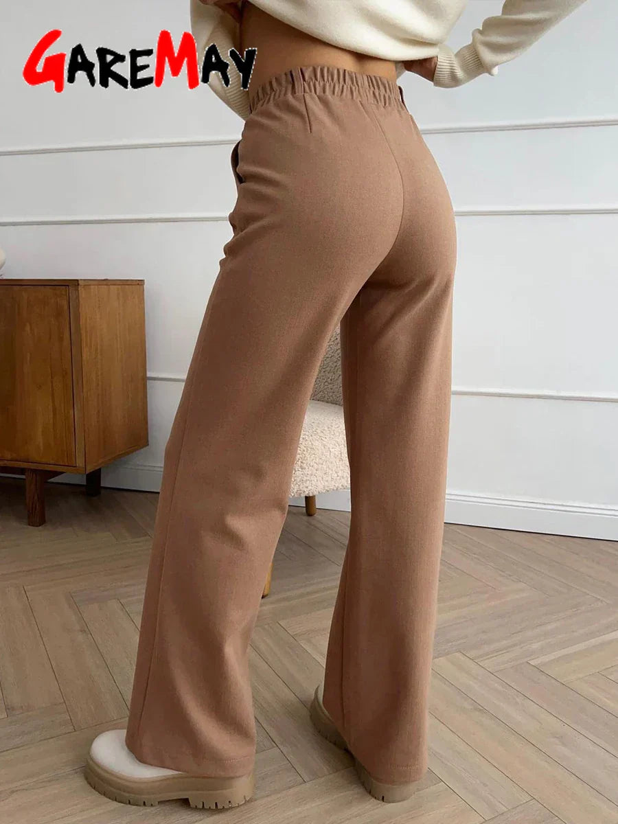 Maison Nala | Elegant Elastic Pants