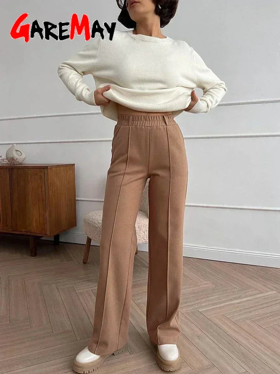 Maison Nala | Elegant Elastic Pants