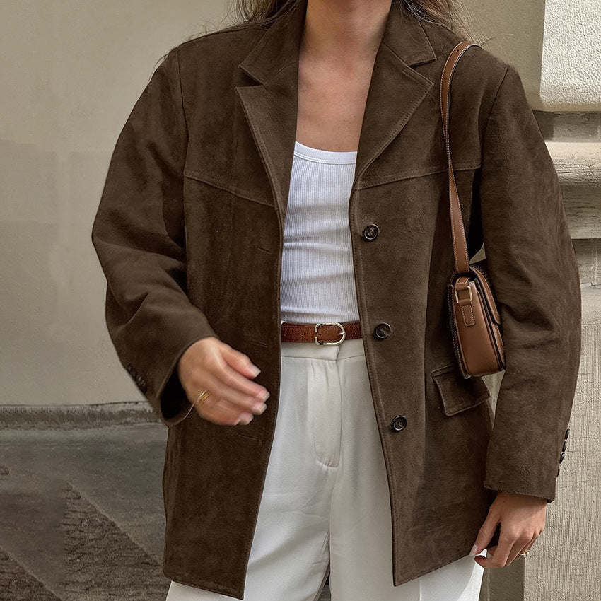 Maison Nala | Suede Jacket