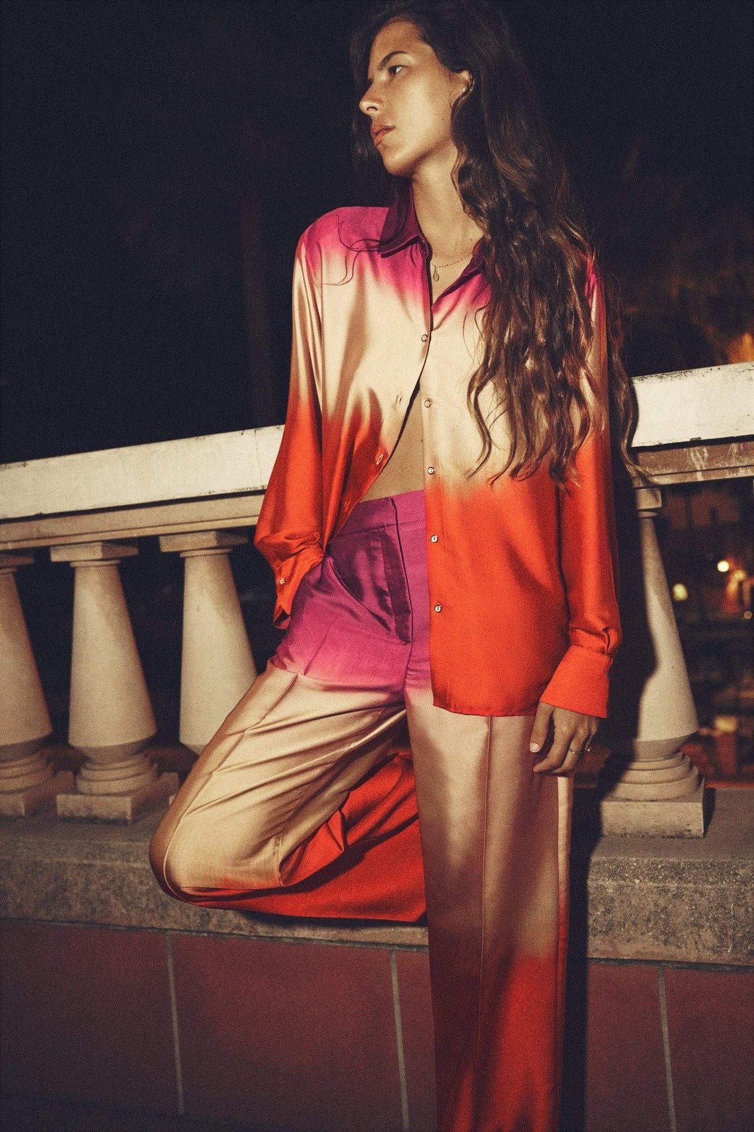 Maison Nala | Satin Ensemble