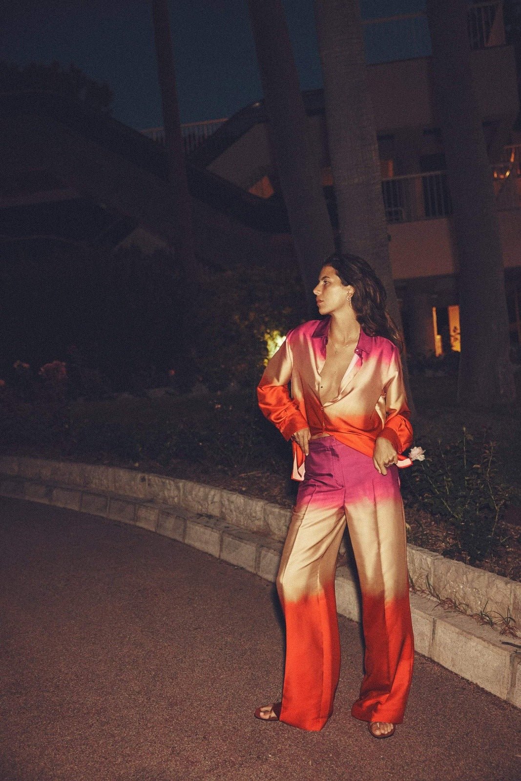 Maison Nala | Satin Ensemble