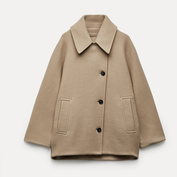Maison Nala | Oversized Wool Coat